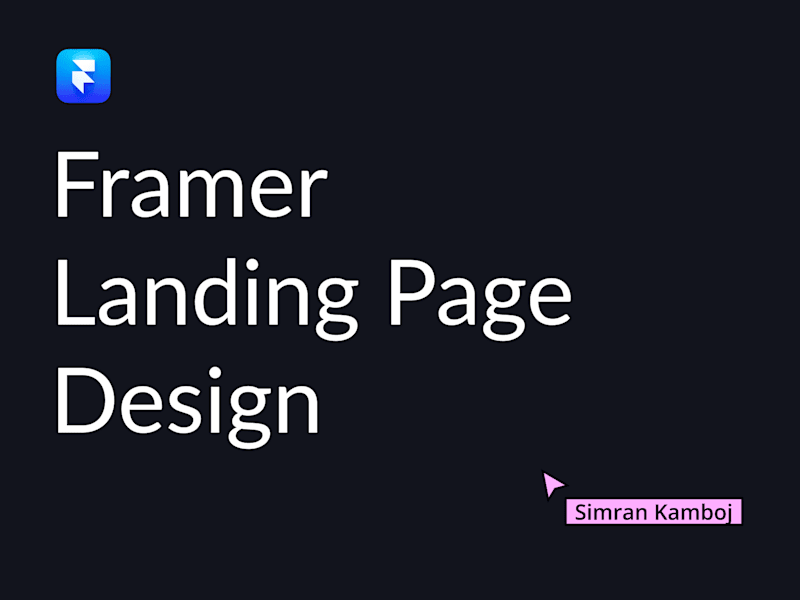 Cover image for Framer Landing Page