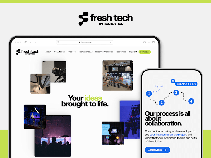 Cover image for Framer Website - Fresh Tech Integrated