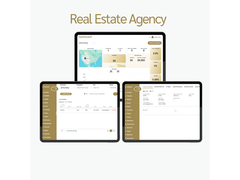 Cover image for Real Estate Agency Portal