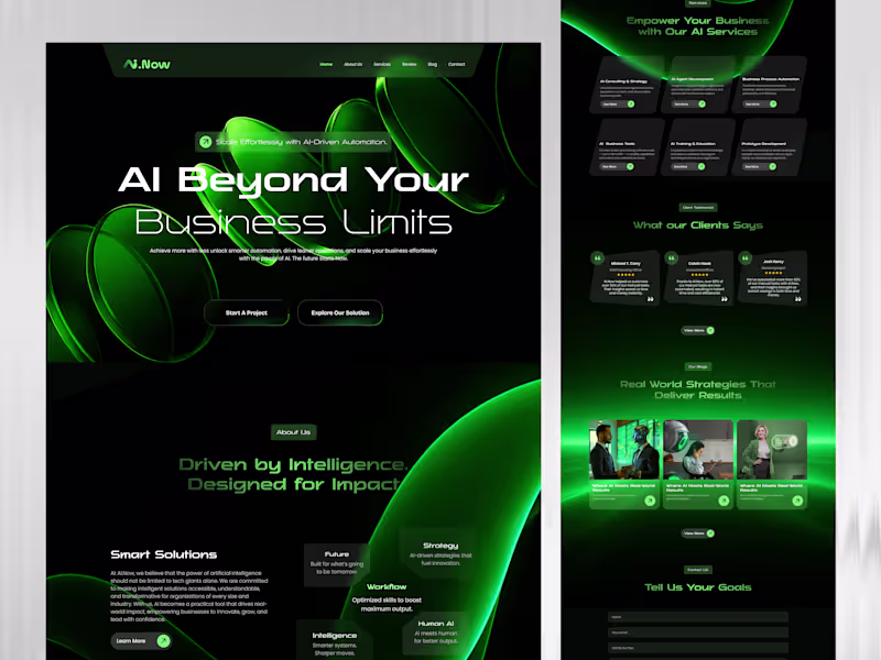 Cover image for Expert AI Developer Needed for Innovative Landing Page