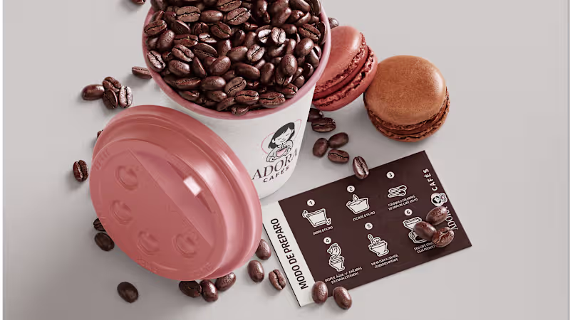 Cover image for Adora Café | Brand Design | Logo Coffee