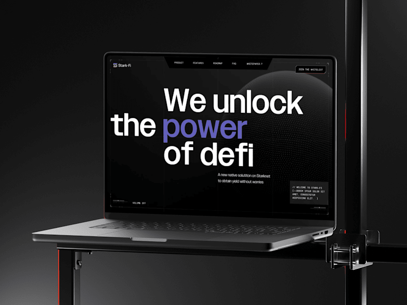 Cover image for Stark-Fi Website & Branding 