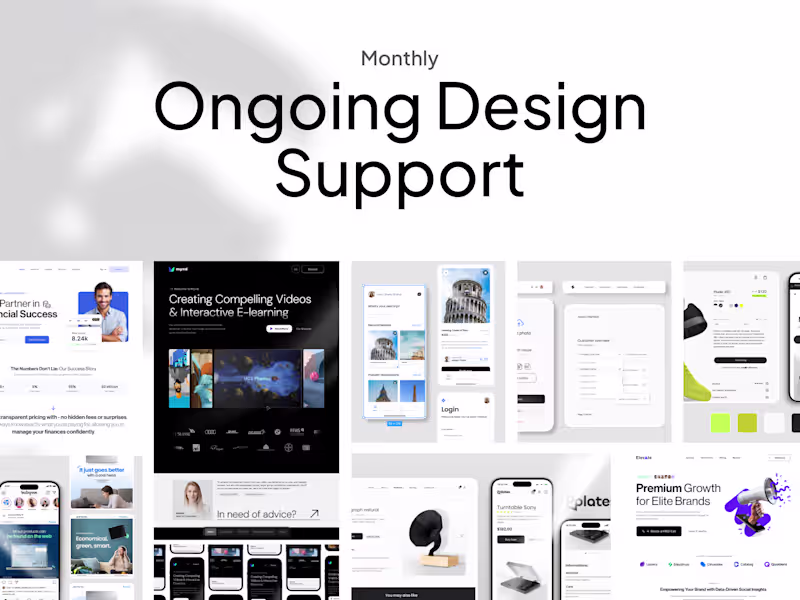 Cover image for Ongoing Design Support