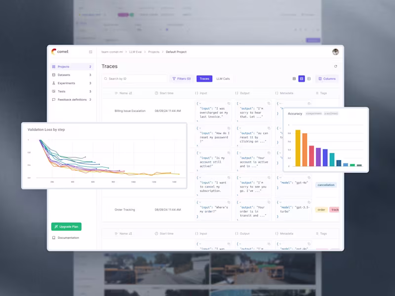 Cover image for Comet ML Platform UX Redesign