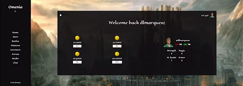 Cover image for Omenia