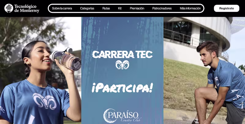 Cover image for TEC Borregos 2024 Race Website Development