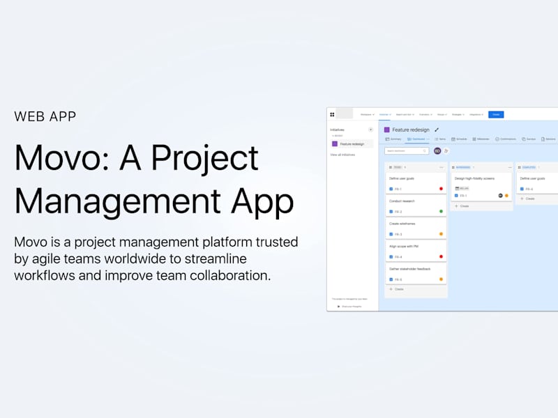 Cover image for Web App Design for a Task and Workflow Management Platform