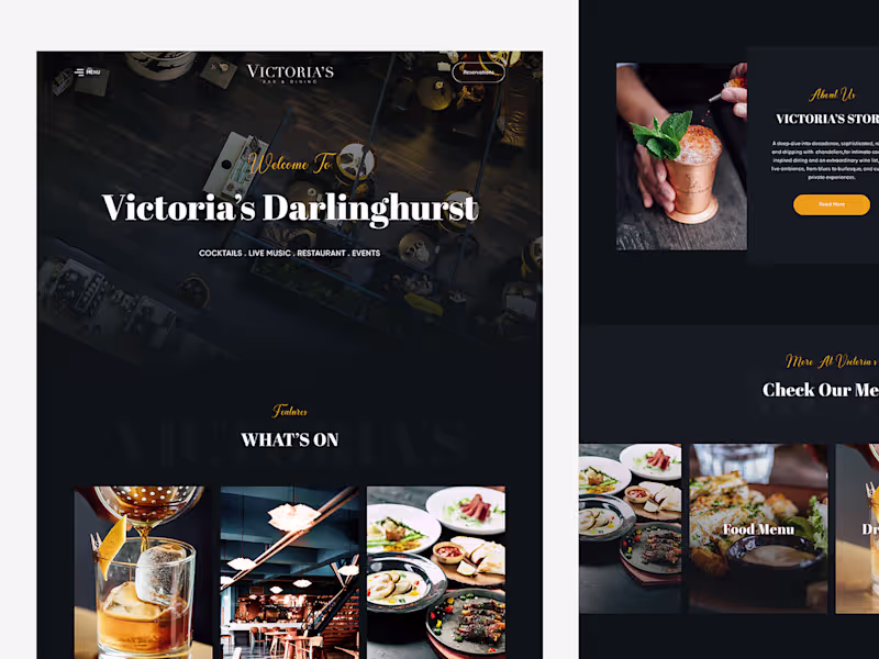 Cover image for High-Converting Restaurant Website & App Design