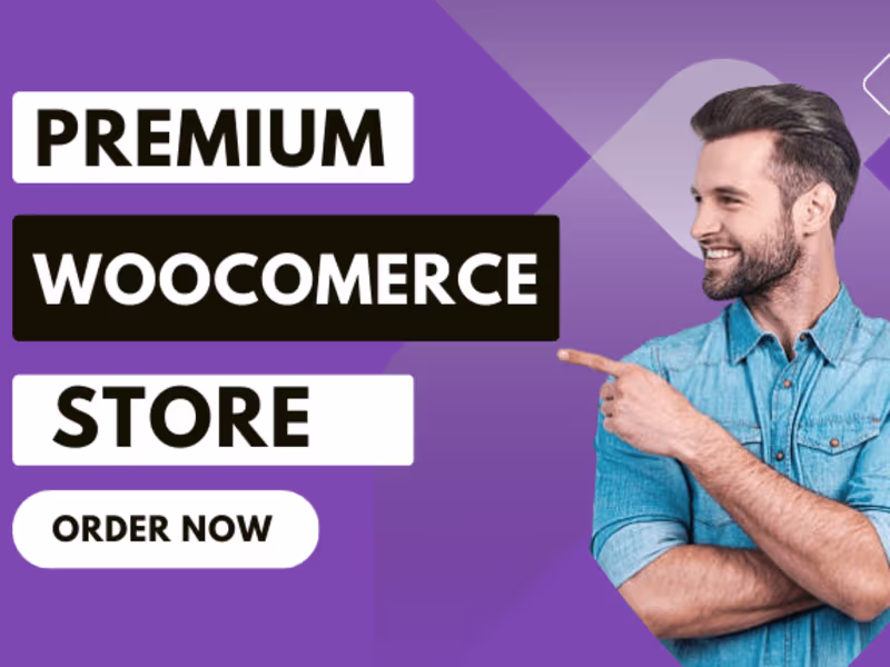 Cover image for I will build wordpress woocommerce dropshipping store or website