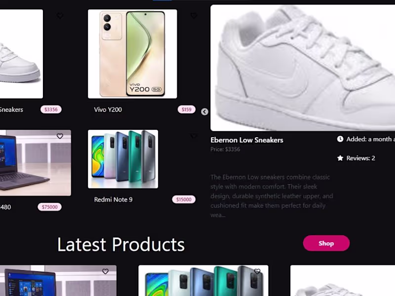 Cover image for E-commerce Store