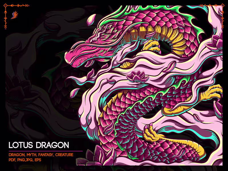 Cover image for Detail illustration for merchandise, sticker, mascot, apparel