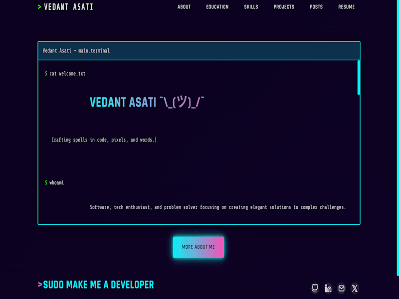 Cover image for Vedant Asati