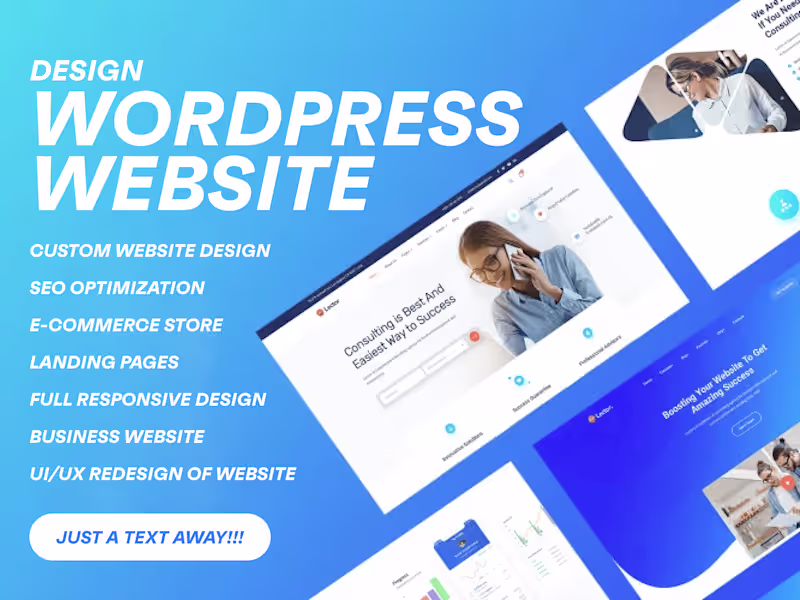 Cover image for Design Responsive WordPress website using Elementor Pro
