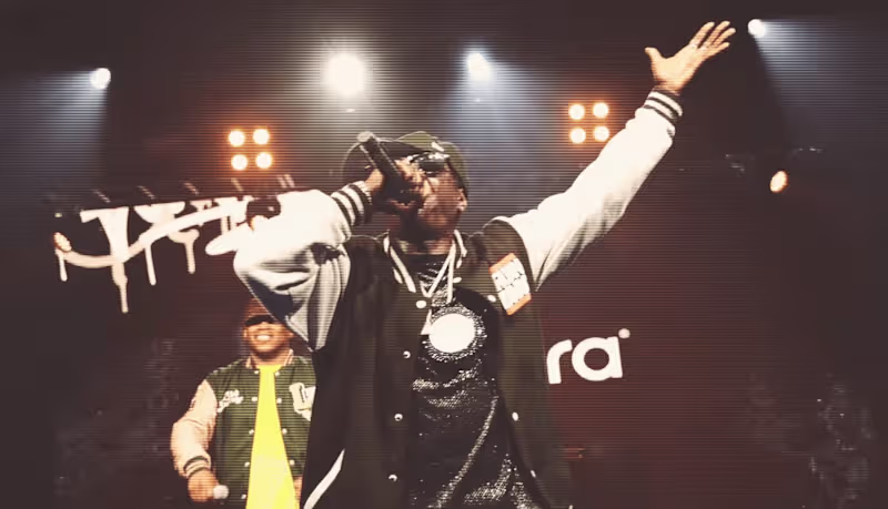 Cover image for Old project - edit I did for a client. Wu Tang concert.
