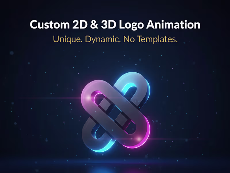 Cover image for Modern Logo Design & Dynamic Logo Animation