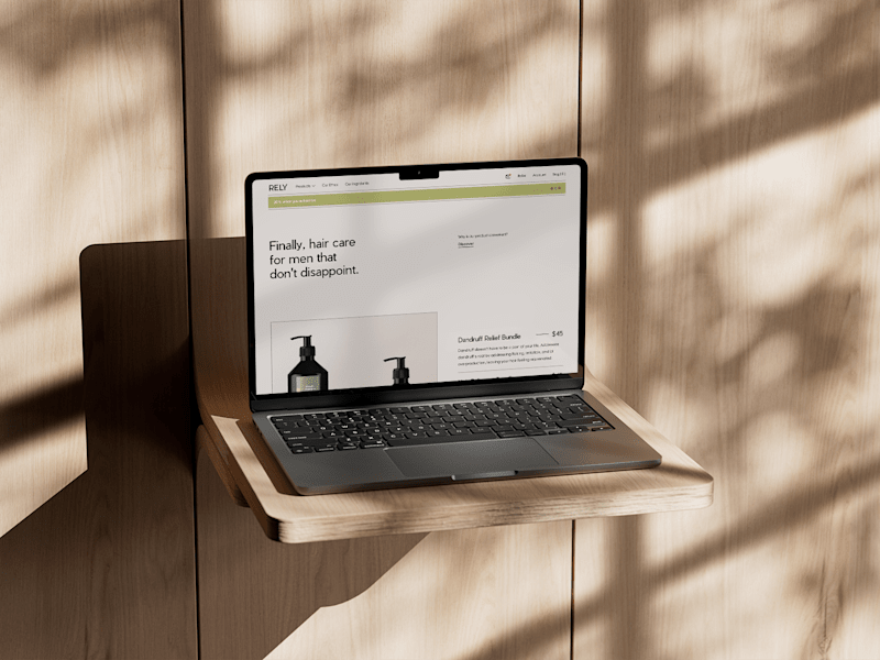 Cover image for RELY. eCommerce Website Design