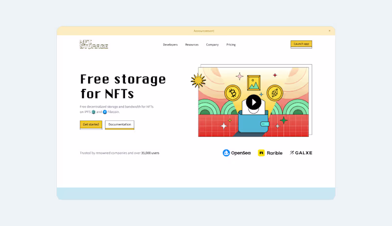 Cover image for Introducing a new model for NFT Storage