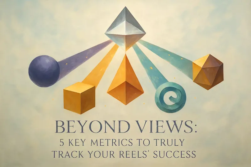 Cover image for Beyond Views: 5 Key Metrics to Truly Track Your Reels' Success