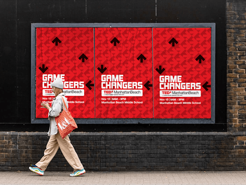 Cover image for TEDx Manhattan Beach - Dynamic Campaign for the yearly event
