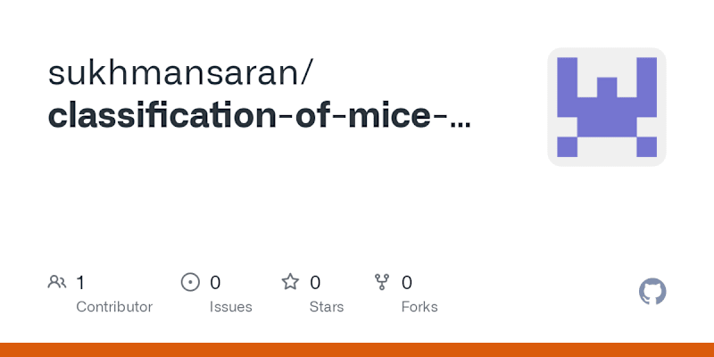 Cover image for Mice Classification via Protein Expression Analysis
