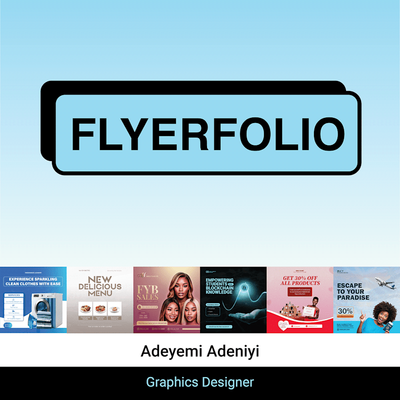 Cover image for Flyerfolio – Creative Flyer Design Collection