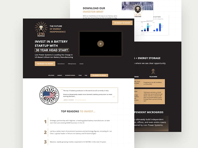 Cover image for Landing Page Design