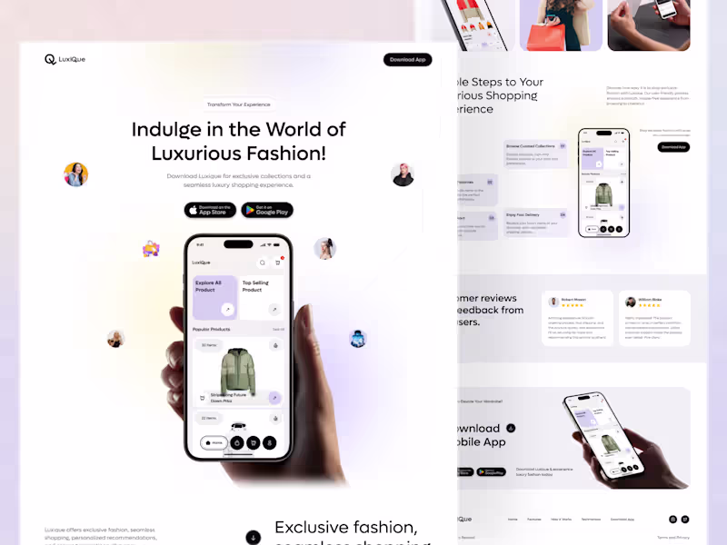 Cover image for Premium Fashion Store App &