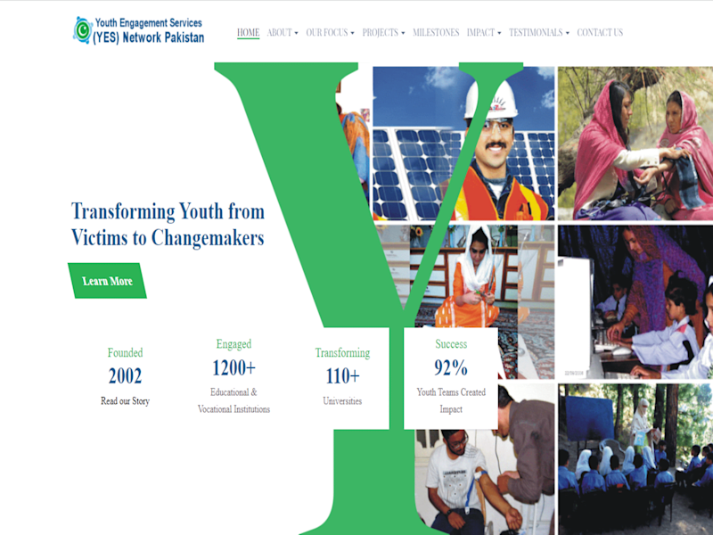Cover image for NGO Website
