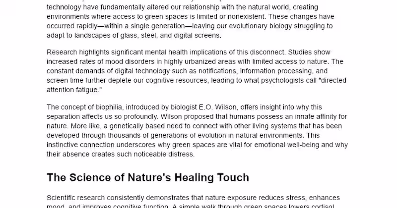 Cover image for Rewilding the Mind: Combating Nature Deficit