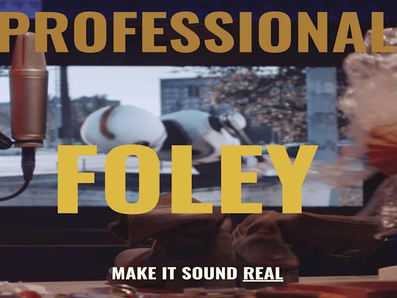 Cover image for Realistic Foley Artistry
