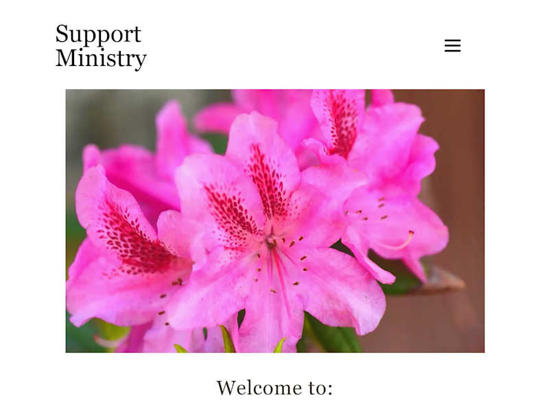 Cover image for Support Ministry