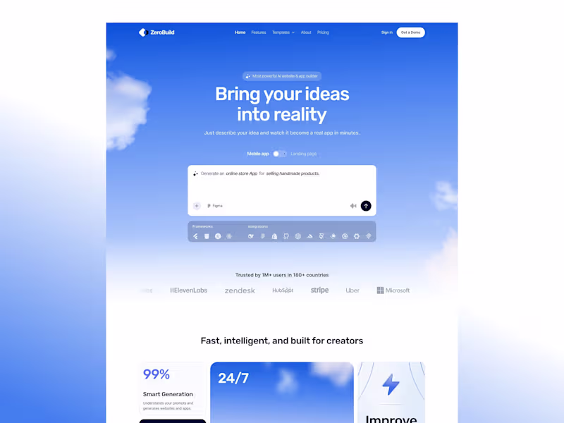Cover image for Web & App Builder Website