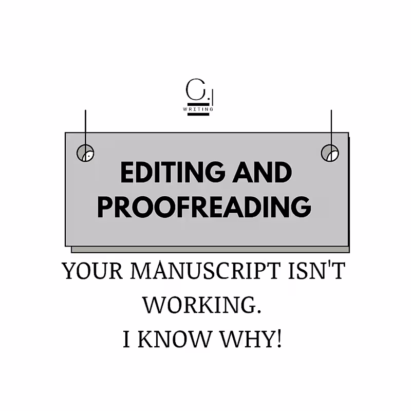 Cover image for Outline and Full Manuscript Editing/Proofreading