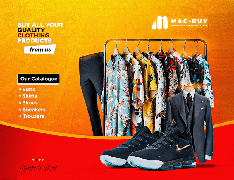 Cover image for Creative clothing social media flyer