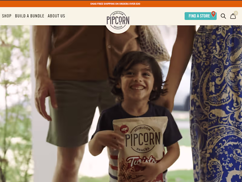 Cover image for Supercharged Snacking for Pipcorn