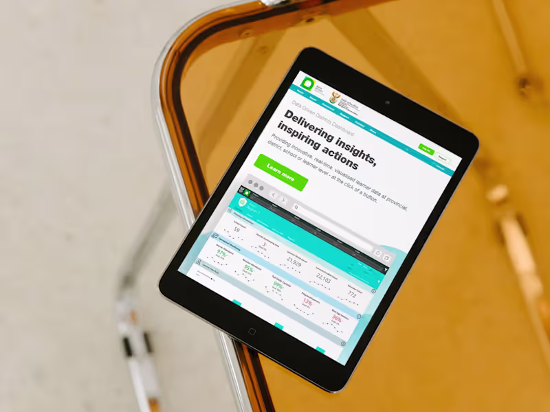 Cover image for A structured, support-focused website for