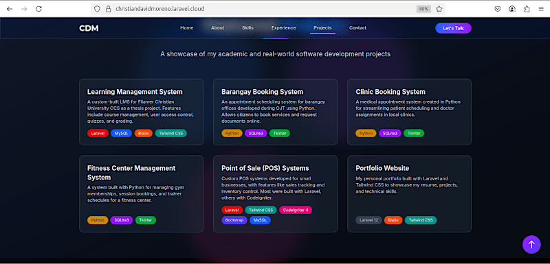 Cover image for Christian David Moreno - Full Stack Developer