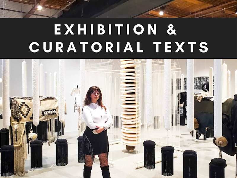 Cover image for Exhibition Statements & Curatorial Text