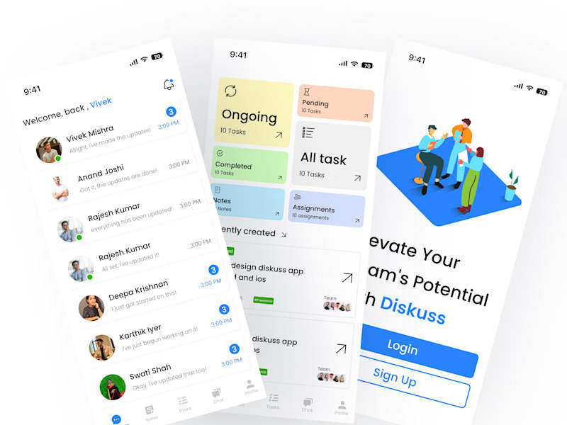 Cover image for Diskuss: Simplified Team & Task Management 🚀