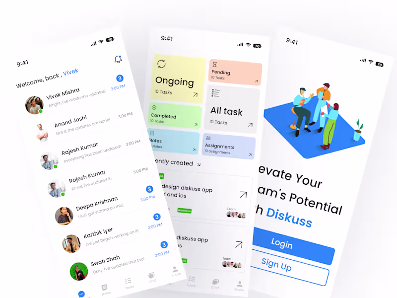 Cover image for Diskuss: Simplified Team & Task Management 🚀