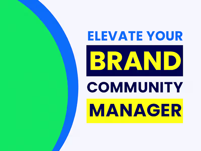 Cover image for I will be your community manager