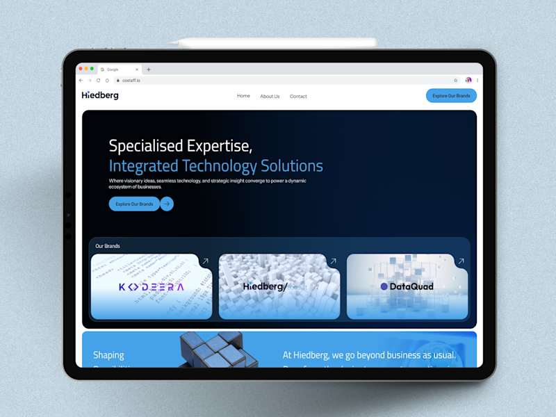 Cover image for Hiedberg — All-in-One IT Solutions Partner