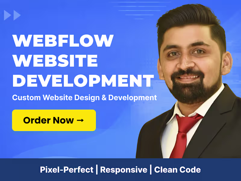Cover image for Webflow Website Design and Development