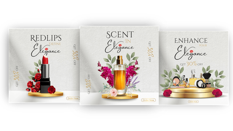 Cover image for Elegance - Branding + social Posts