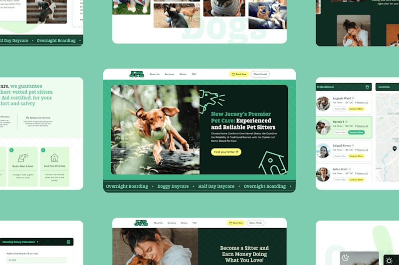 Cover image for House of Dogs · UX/UI & Webflow