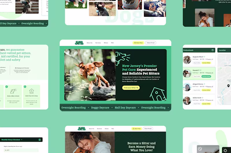 Cover image for House of Dogs · UX/UI & Webflow