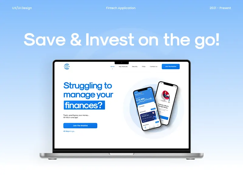 Cover image for Chipn Fintech UI/UX Mobile App  Design