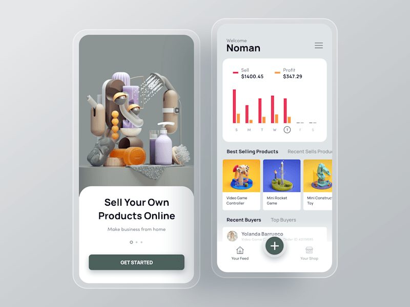 Cover image for Multi Vendor eCommerce Mobile Application UI Design