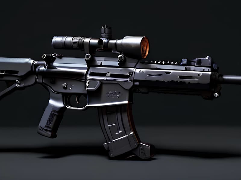 Cover image for  3D models of guns and gaming assets.