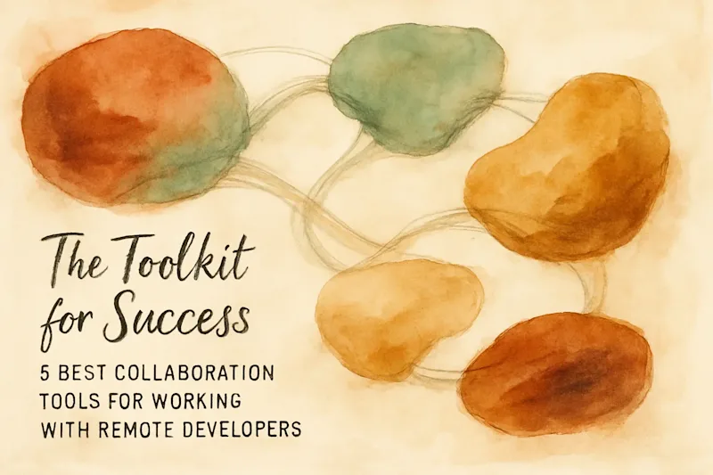 Cover image for The Toolkit for Success: 5 Best Collaboration Tools for Working with Remote Developers
